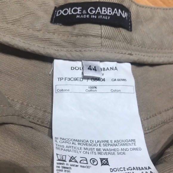 D&G khaki denim shorts 🥂 US 8 - Picture 4 of 5